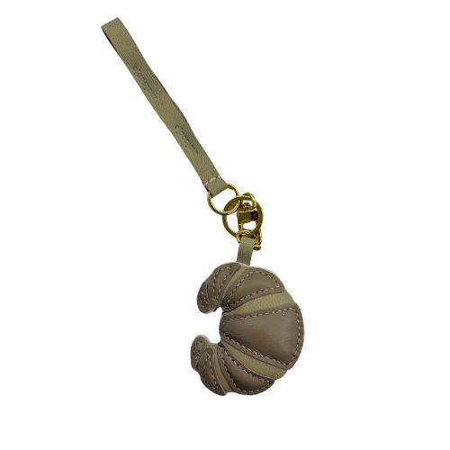 'Boulangerie' Croissant Leather Bag Charm & Keyring