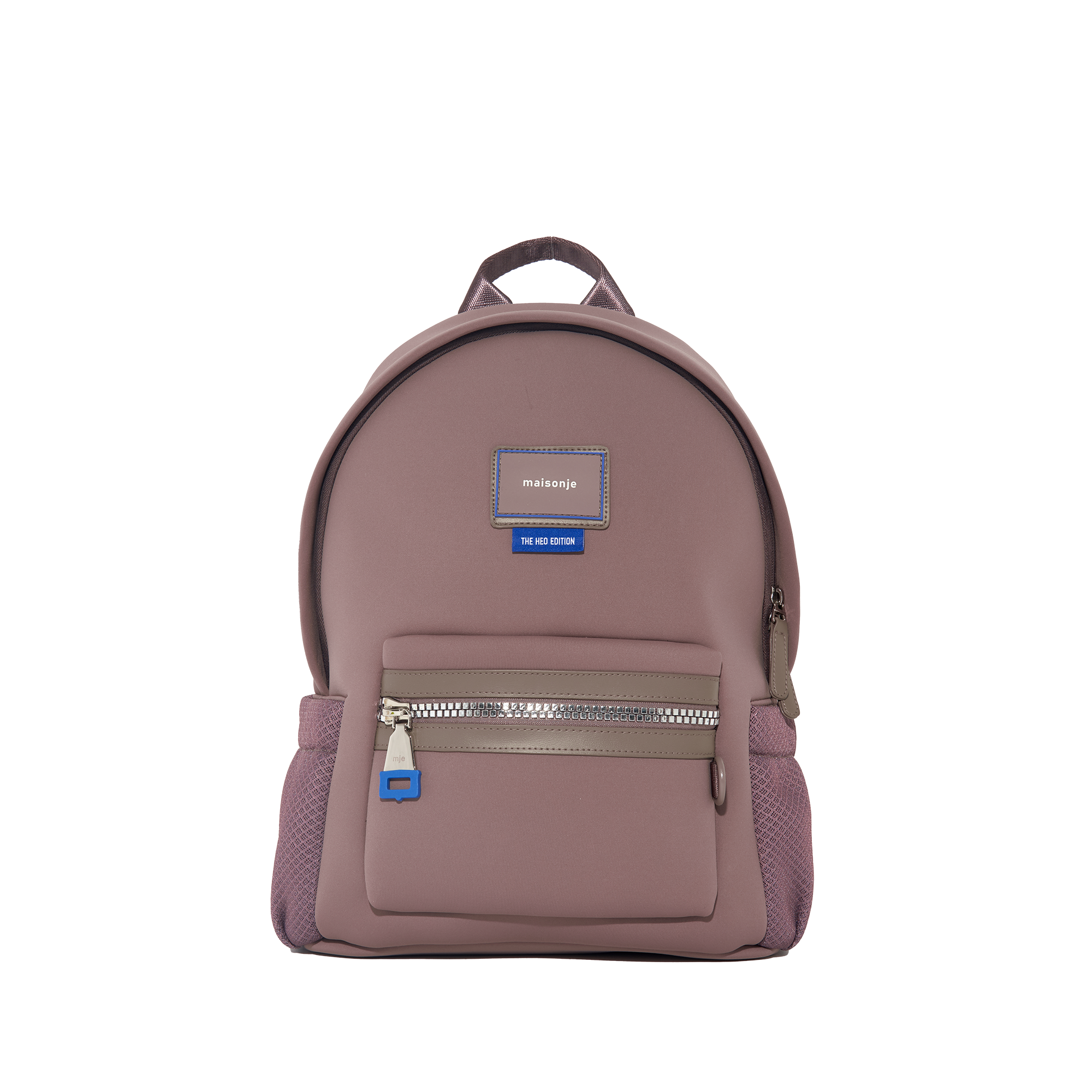 dense mottled polyester hinged clasp mini backpack My Petite Backpack | Neoprene Backpack