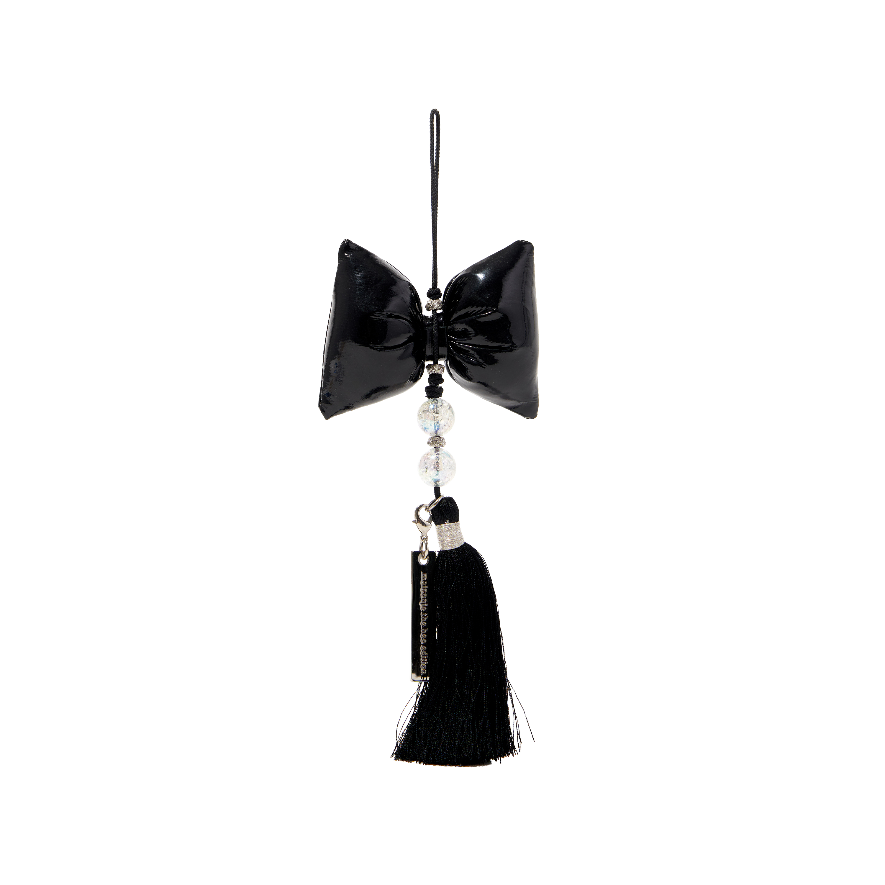 'Seoul' bag charm in Black