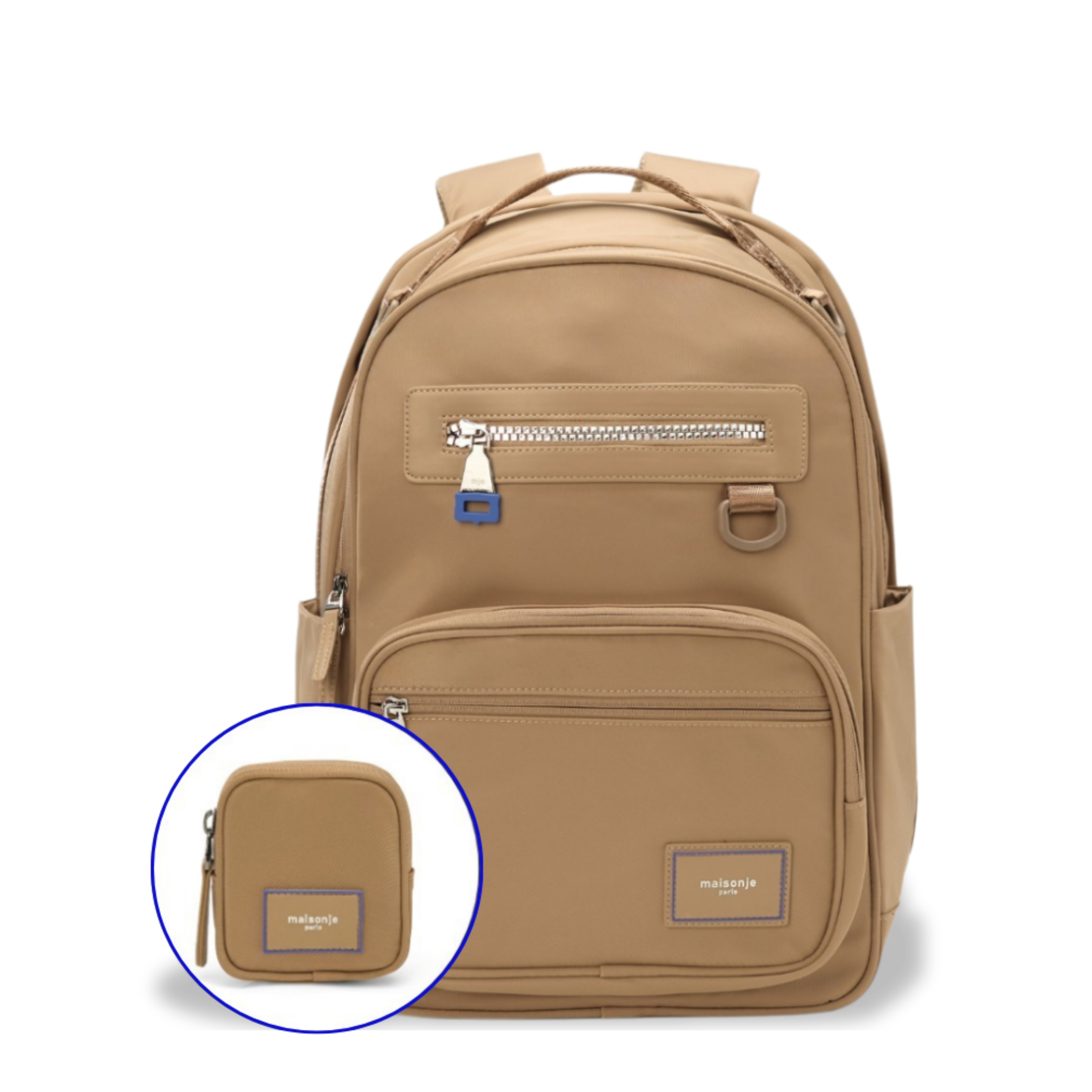 'Everyday' backpack set in Beige