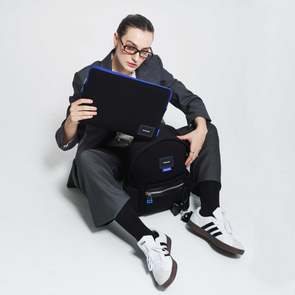 'My Petite' backpack set in Black