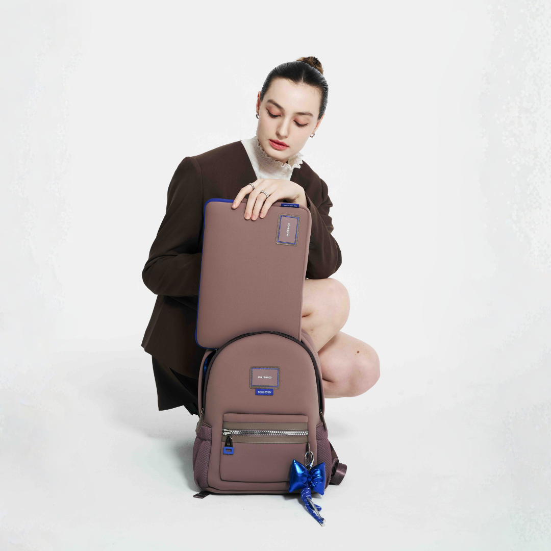 'My Petite' backpack set in Mauve