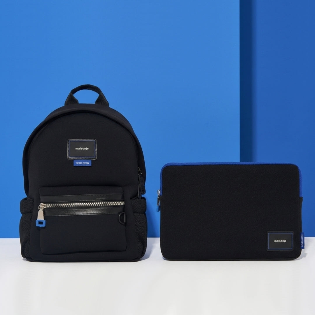 'My Petite' backpack set in Black