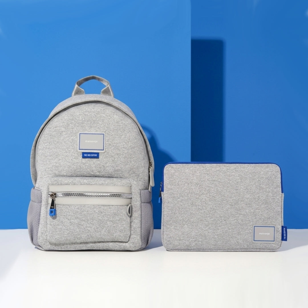 'My Petite' backpack set in Grey