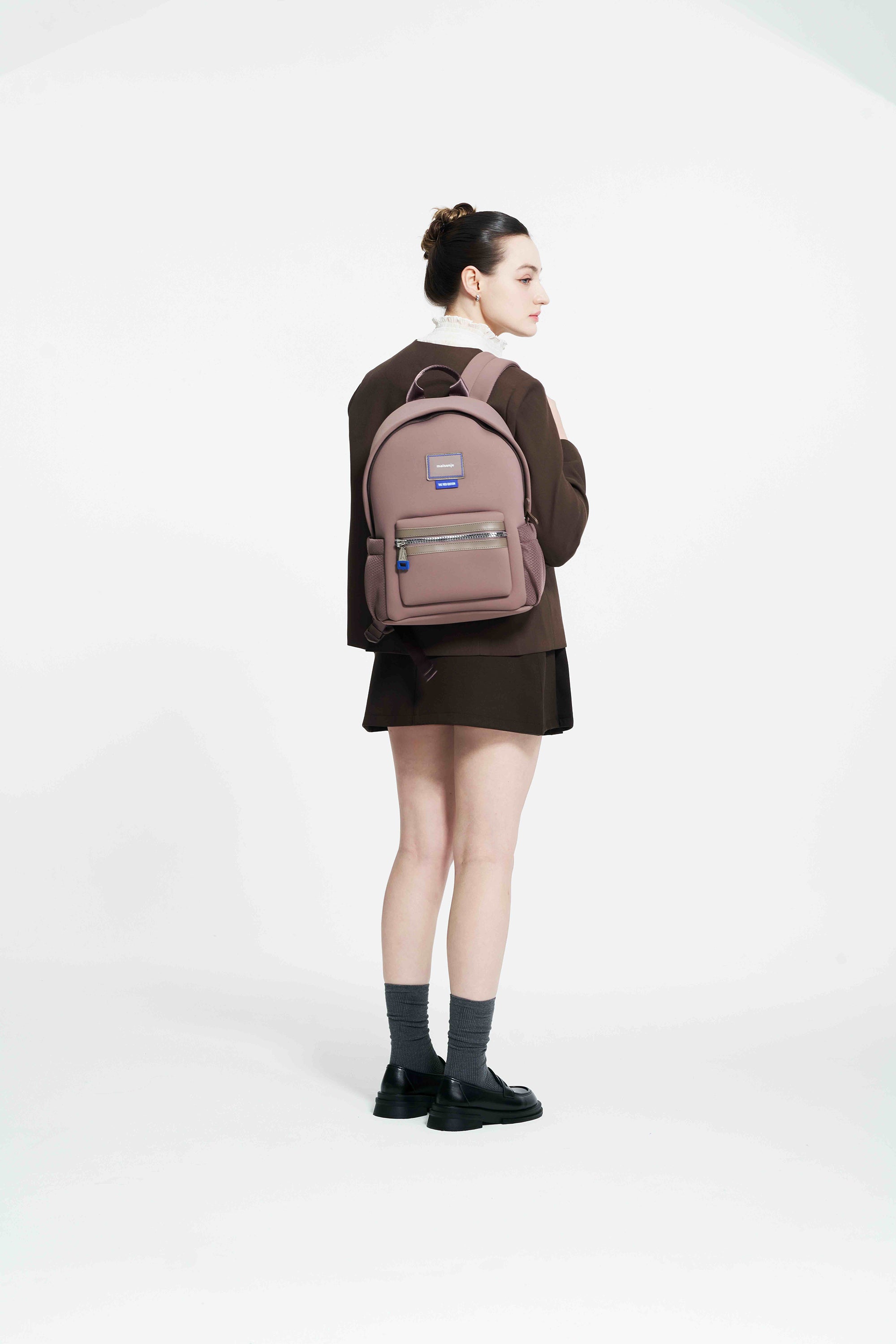 MON PETIT SAC À DOS POUR FEMME [CACAO LAVANDE]